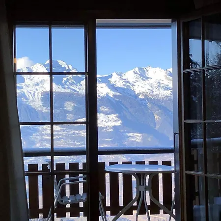 With Balcony In Veysonnaz * Agettes