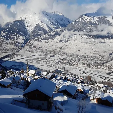 With Balcony In Veysonnaz Agettes