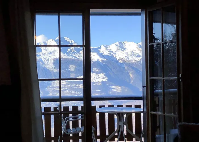 With Balcony In Veysonnaz * Agettes