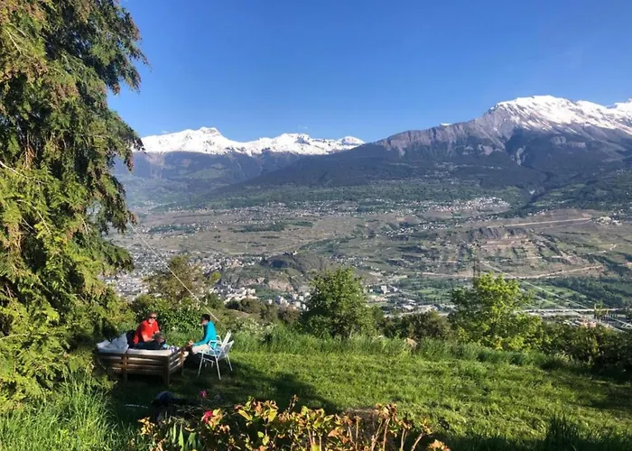 With Balcony In Veysonnaz * Agettes