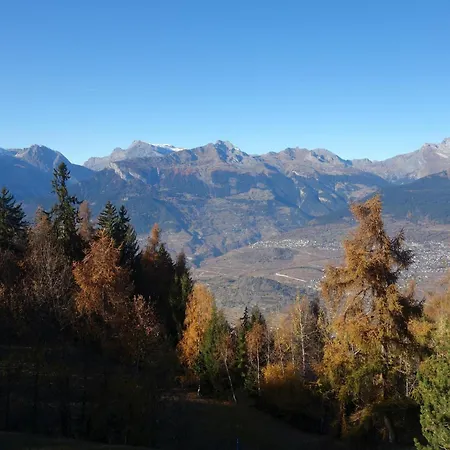 With Balcony In Veysonnaz Lejlighed *