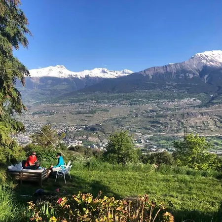 With Balcony In Veysonnaz * Agettes